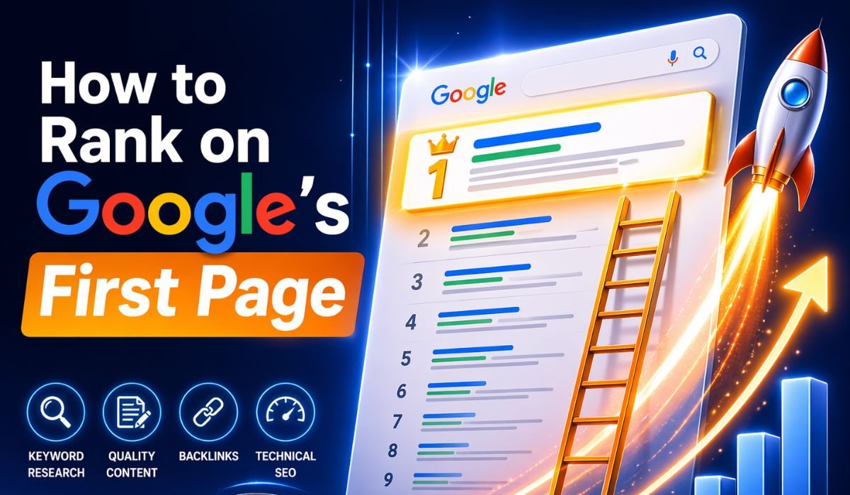How to Rank on Google’s First Page in 2026 | Complete Guide