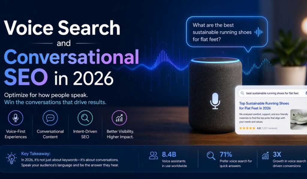 Voice Search and Conversational SEO in 2026